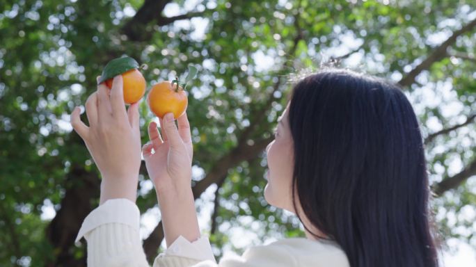 橘子视频素材