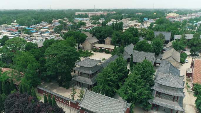 聊城阳谷海慧寺航拍