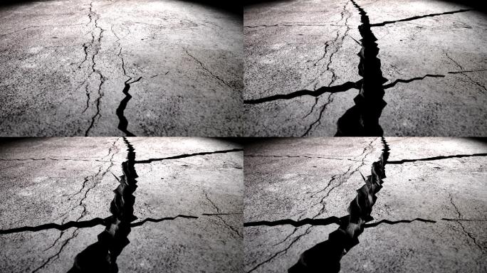 模拟地面裂缝的计算机动画