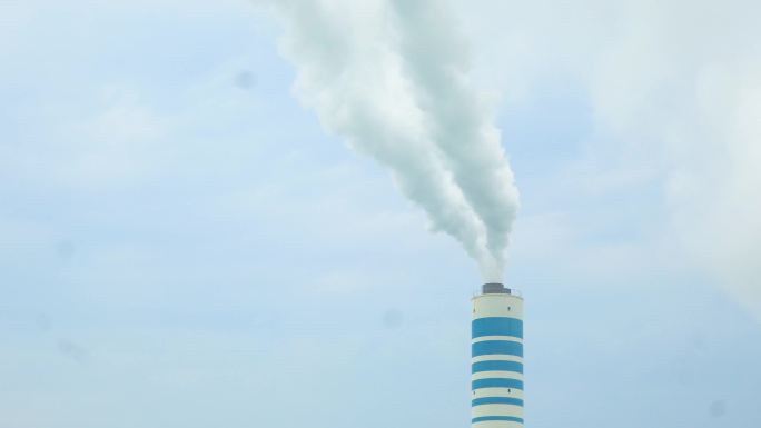 火力发电厂，烟囱，环境污染，电力能源