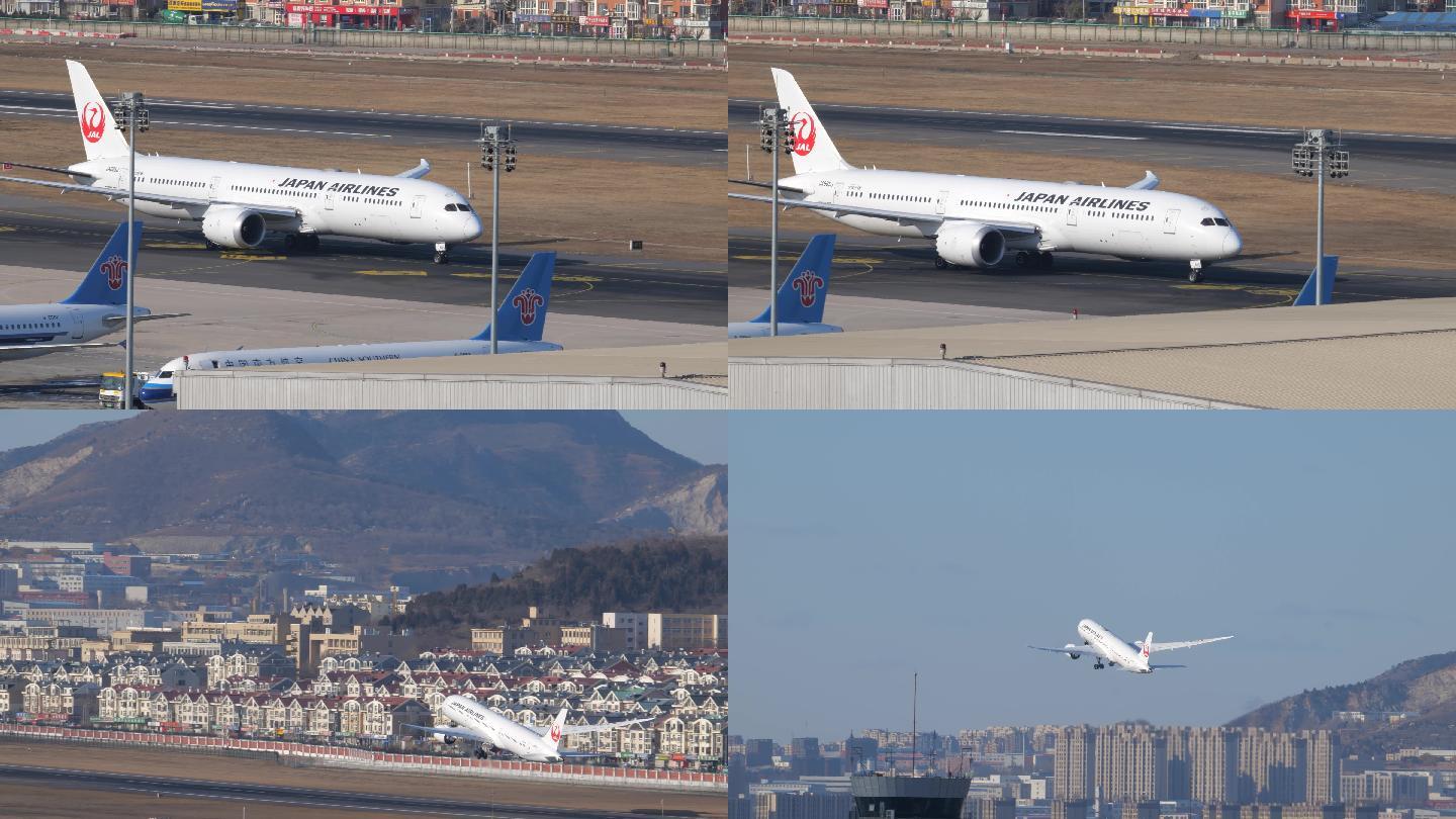 日本航空飞机起飞