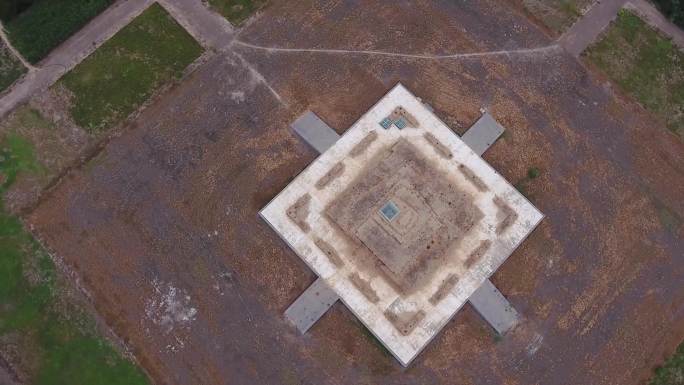 永宁寺塔遗址洛阳汉魏故城永宁寺塔基