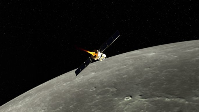嫦娥五号飞向月球
