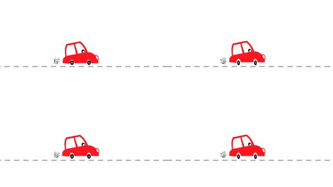 红骑卡通汽车动画MG宣传MG科普政府政策