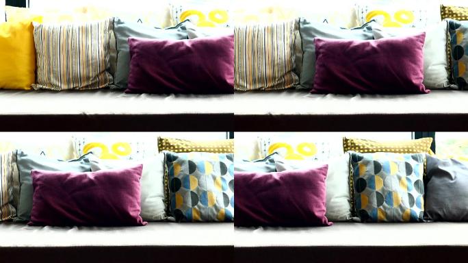 沙发枕头装修设计风格布置家居摆设