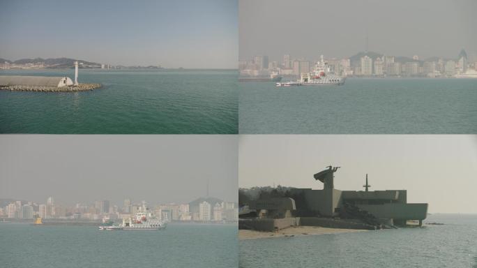 甲午海战纪念馆、威海、刘公岛、轮船