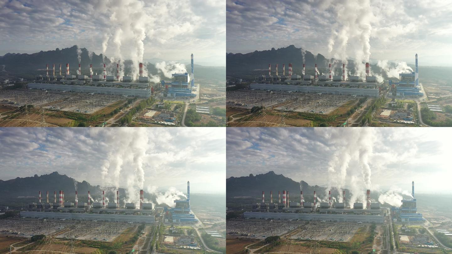 发电厂烟囱污染大气