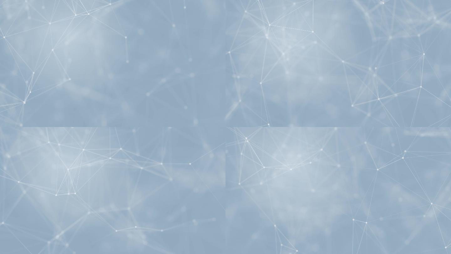 抽象技术未来蓝色背景丛粒子