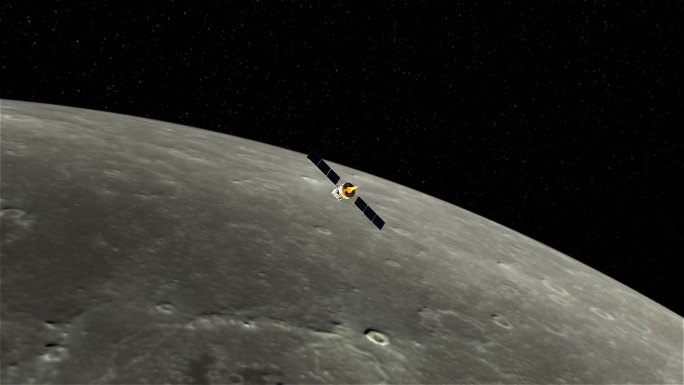 嫦娥五号飞向月球2