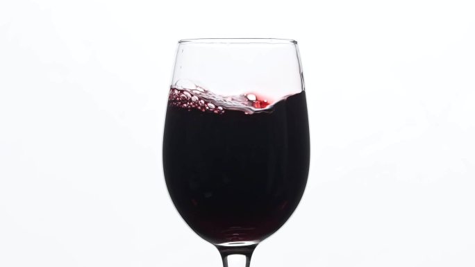 葡萄酒倒在酒杯中葡萄酒广告宣传片