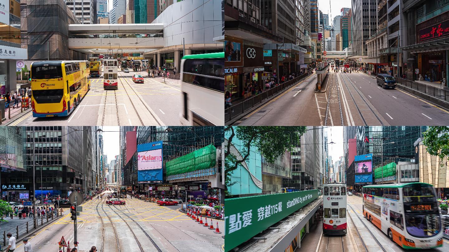 移动电车市区中国发展香港特区商圈cbd
