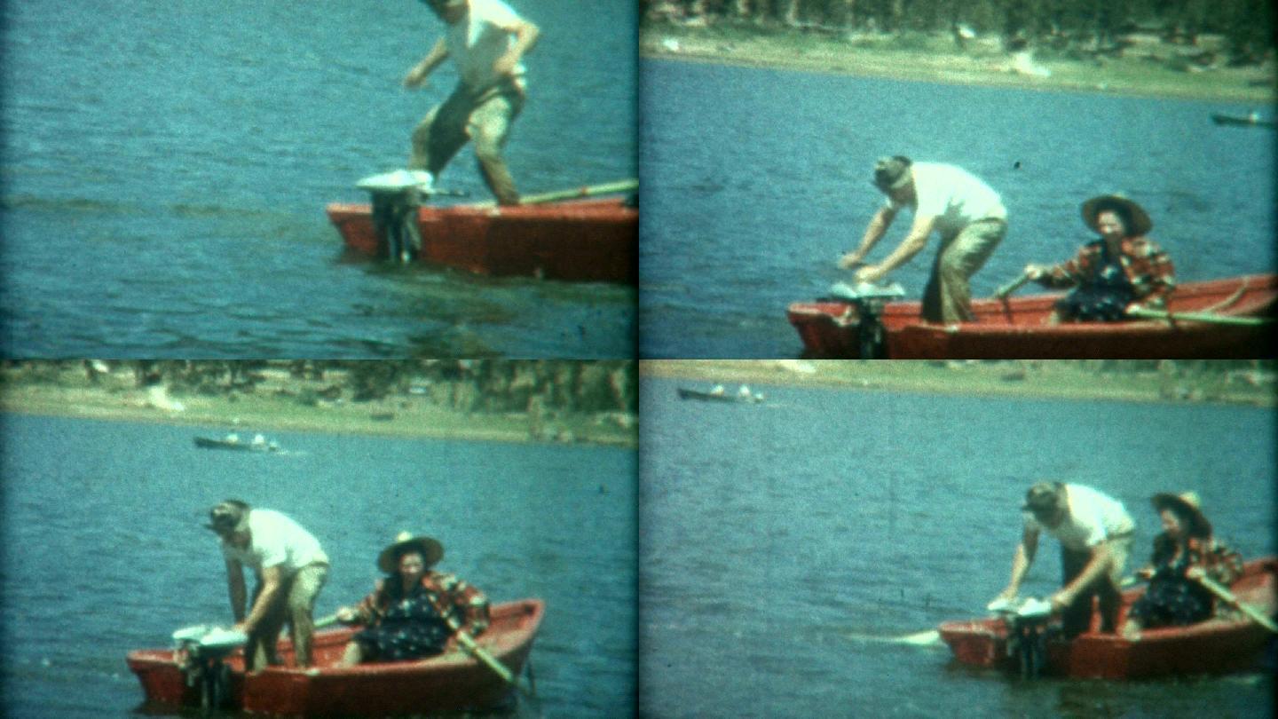跌入湖中的男人男子调入湖中影视素材安全事
