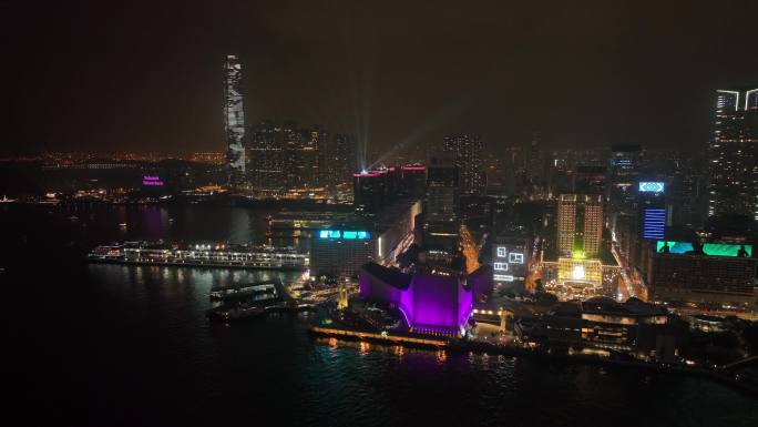 香港迎新狂欢夜新年烟花汇演闪耀维港1