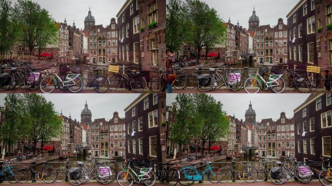 阿姆斯特丹市荷兰首都西欧国家外国建筑