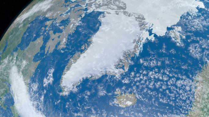 格陵兰国家的视图国外外国范围区域科技定位