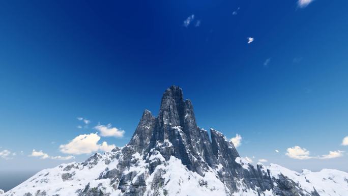 飞跃雪山