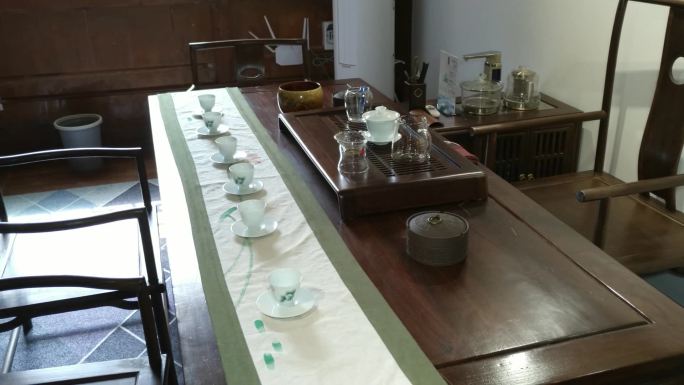 （4K合辑）茶室喝茶、茶室设计、古韵茶室