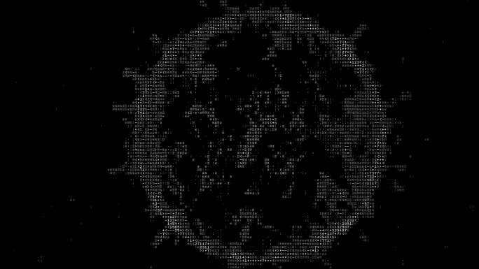 冠状病毒（新冠病毒-19）的像素动画