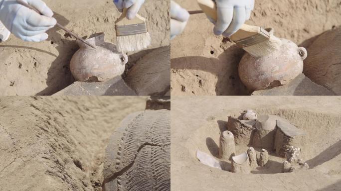视频素材 实拍视频 景观人文 考古文物