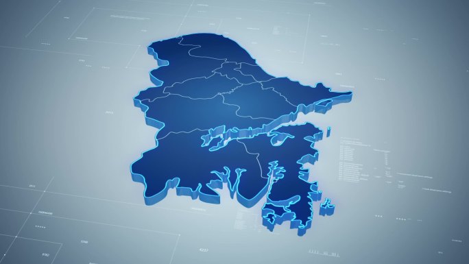宁波地图（高清视频）