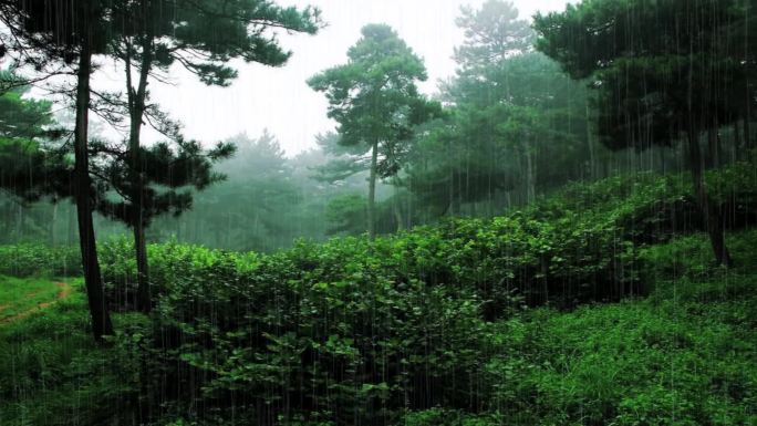 山林大雨