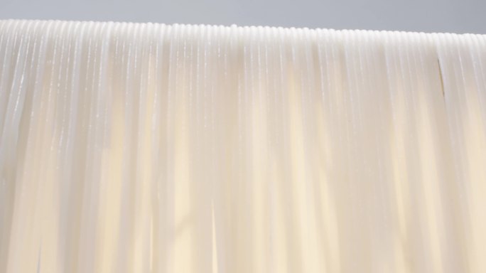 米线生产晾晒棚拍微距特写