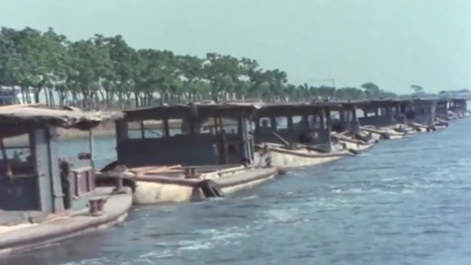 80年代京杭运河航运