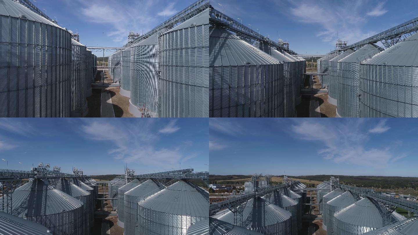 农业粮食筒仓贮槽建筑结构小麦青贮饲料作物