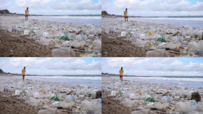 海滩污染人为玷污亵渎污染物环境破坏