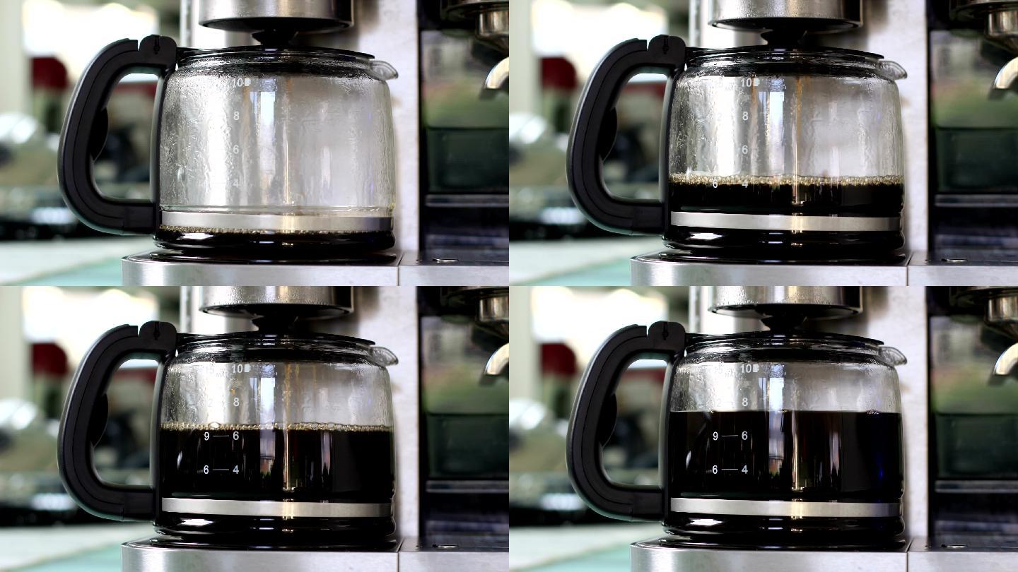 制作咖啡新鲜提神自动煮开水冲泡美式