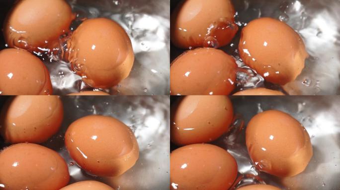 煮鸡蛋视频素材