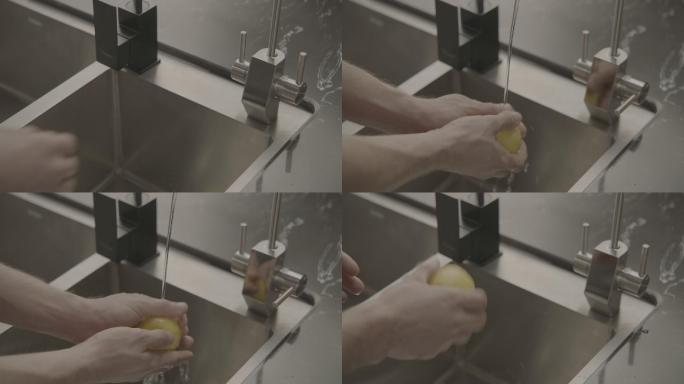 男士用水洗柠檬