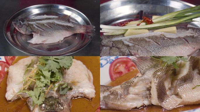 美食 清蒸鱼制作流程