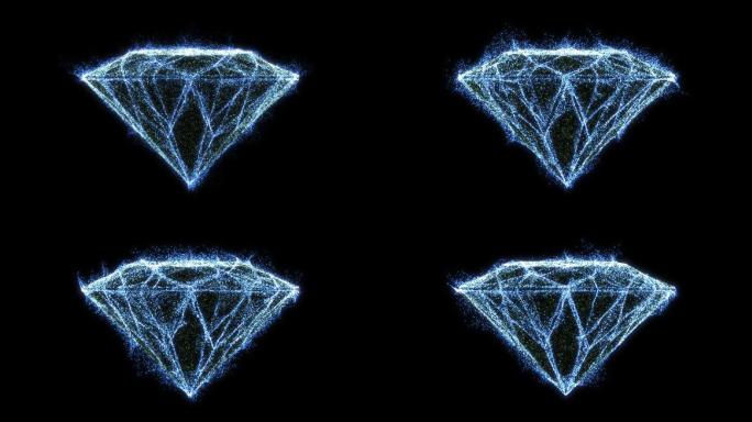 唯美钻石粒子3-循环+alpha