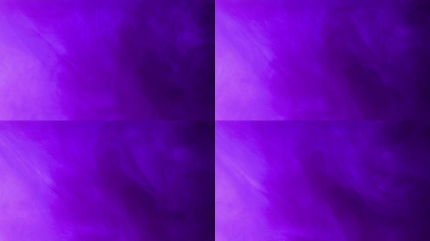 彩色烟雾背景紫色烟雾创意视频素材