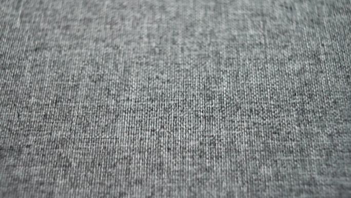 纹理灰色亚麻帆布织物