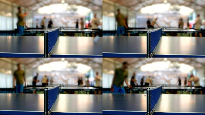 乒乓球比赛宣传片视频素材