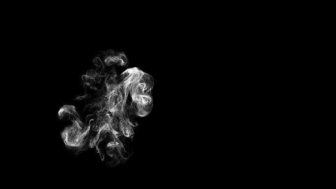 冒热气烟雾吸烟缥缈热气腾腾白烟雾素材