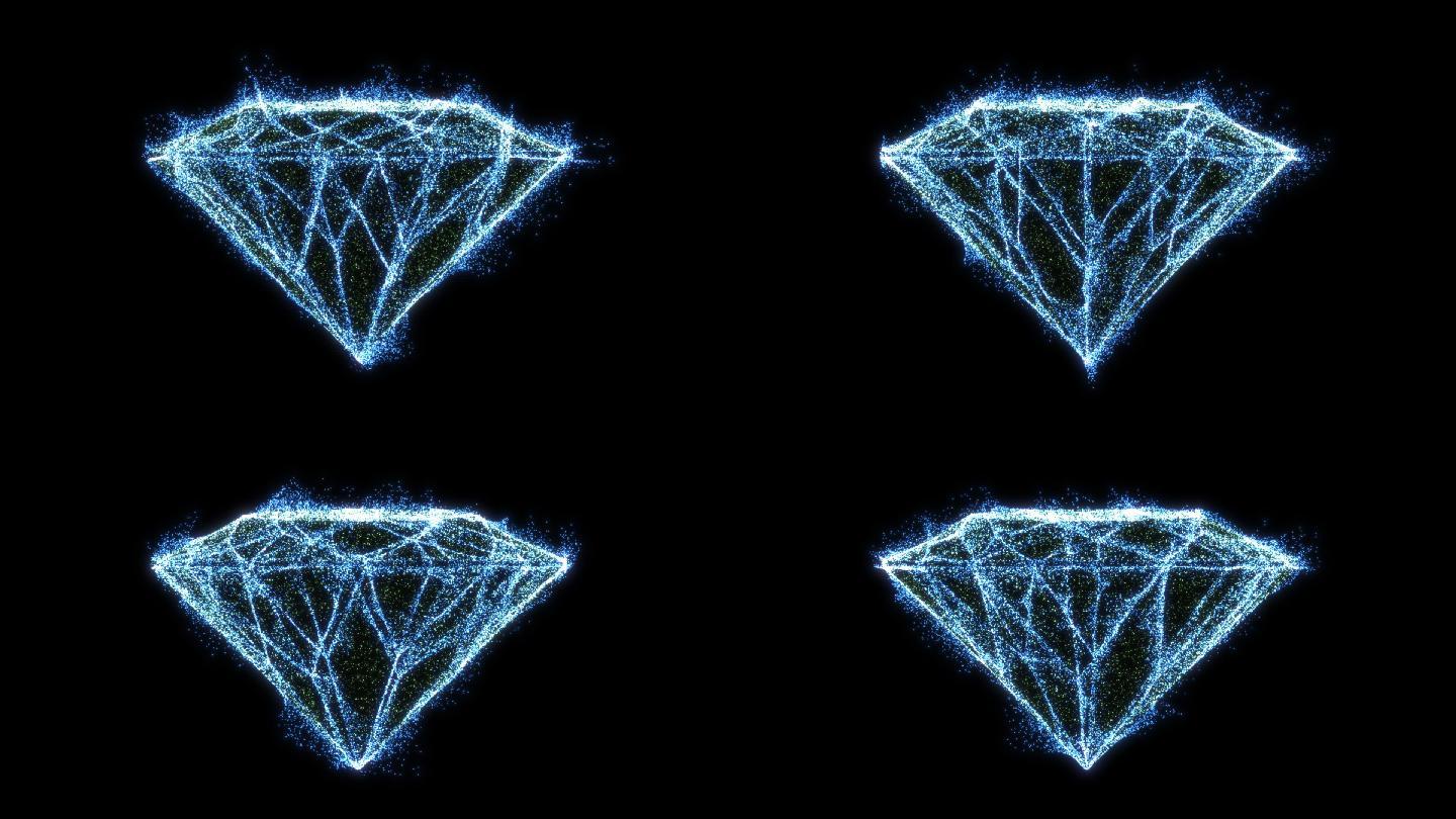 唯美钻石粒子4-alpha