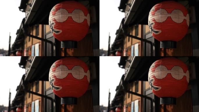 京都区小镇的老式街道