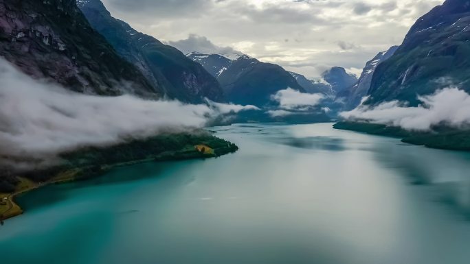美丽的挪威自然景观