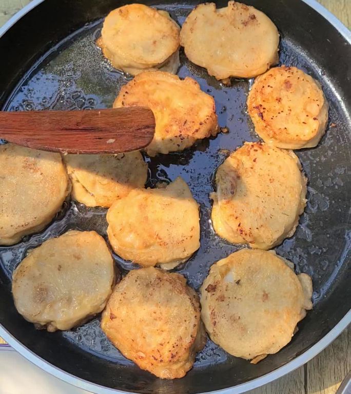 炸耦合 煎耦合 做饭 老家做饭 家常饭