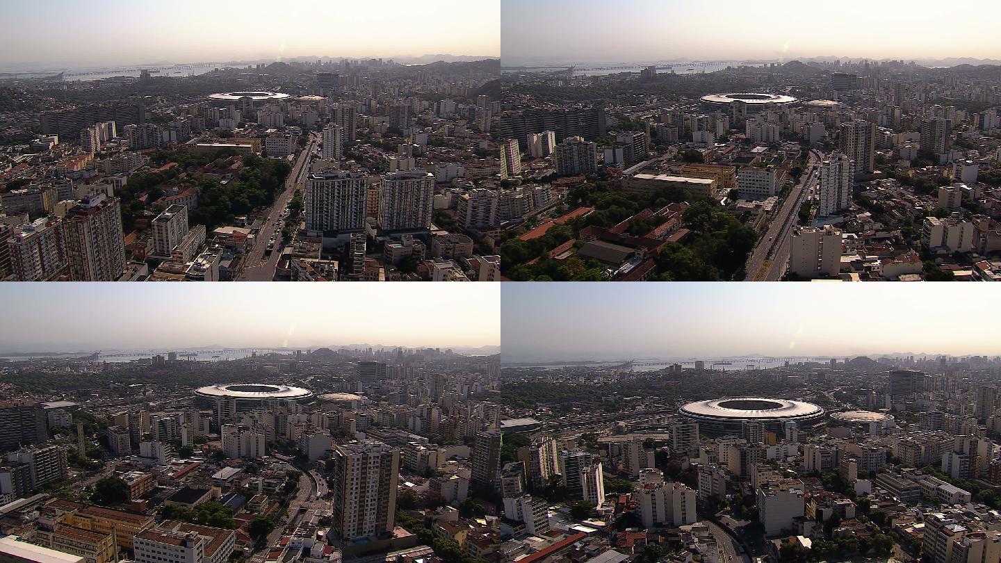 里约热内卢市中心美国主城区宣传片经济建设