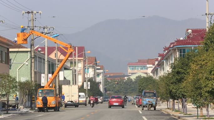 登高车空中维修维护整治农村电线电力