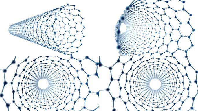 碳纳米管纳米材料视频素材科研研发