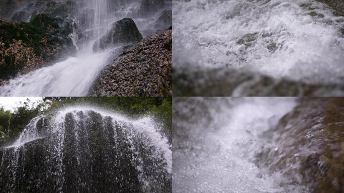 牛角寨瀑布 瀑布 大自然风景 水流