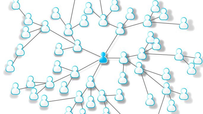 社交网络增长传播社交聚会全球通信