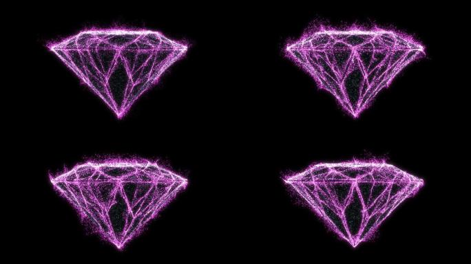 唯美钻石粒子4-循环+alpha