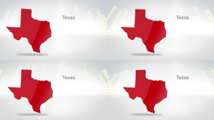 美国德克萨斯州的图形3D动画