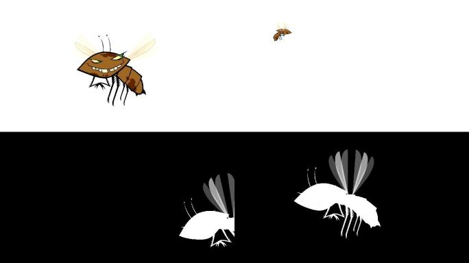 飞虫动画蚊子